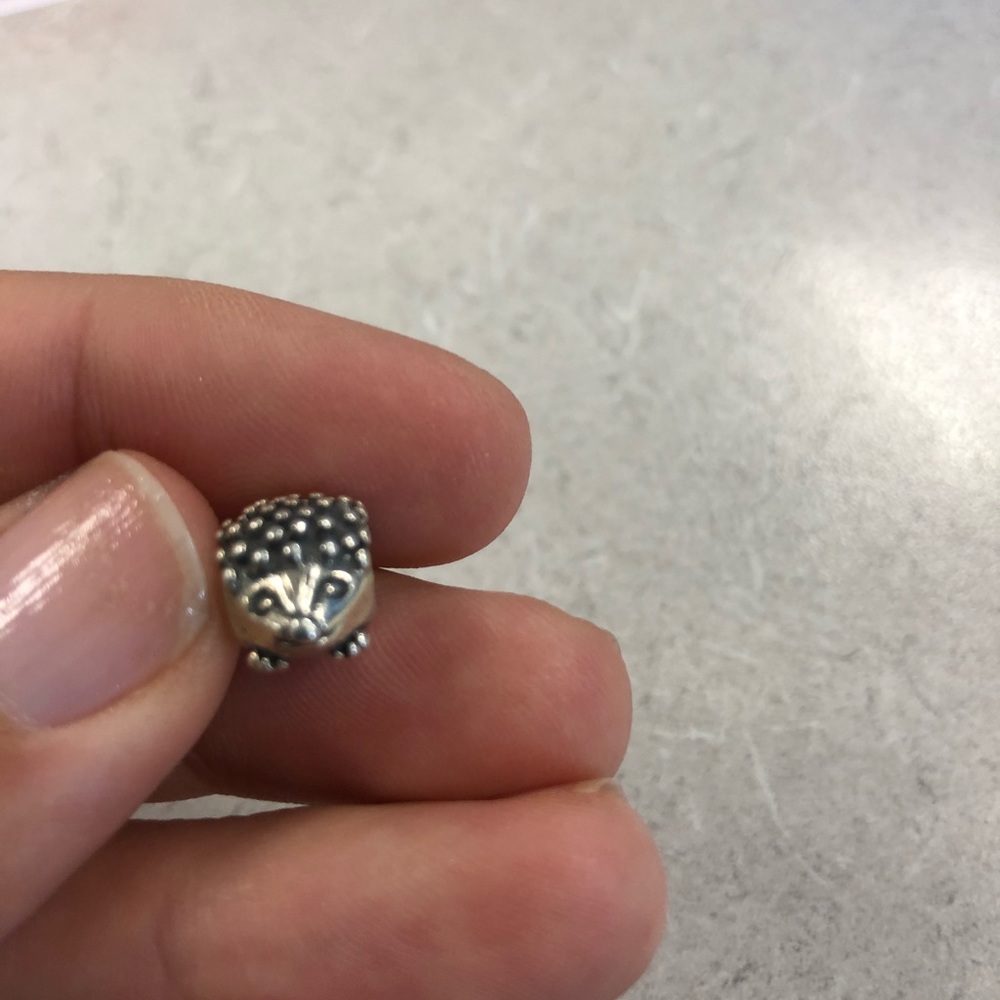 ADORABLE authentic Pandora Hedgehog charm